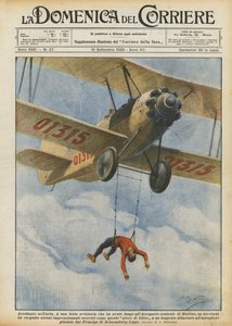 Acrobaties dans les airs